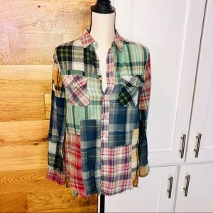 FREE PEOPLE BUTTON DOWN LONGSLEEVE